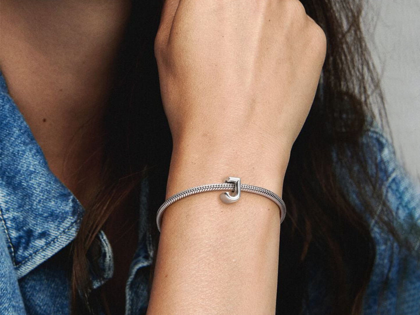 Letter J Alphabet Charm
