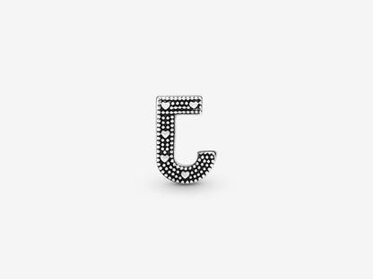 Letter J Alphabet Charm