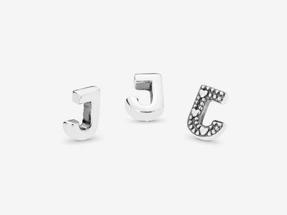 Letter J Mini Charm