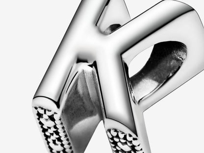 Letter K Alphabet Charm