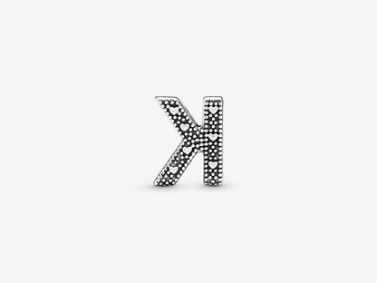 Letter K Alphabet Charm