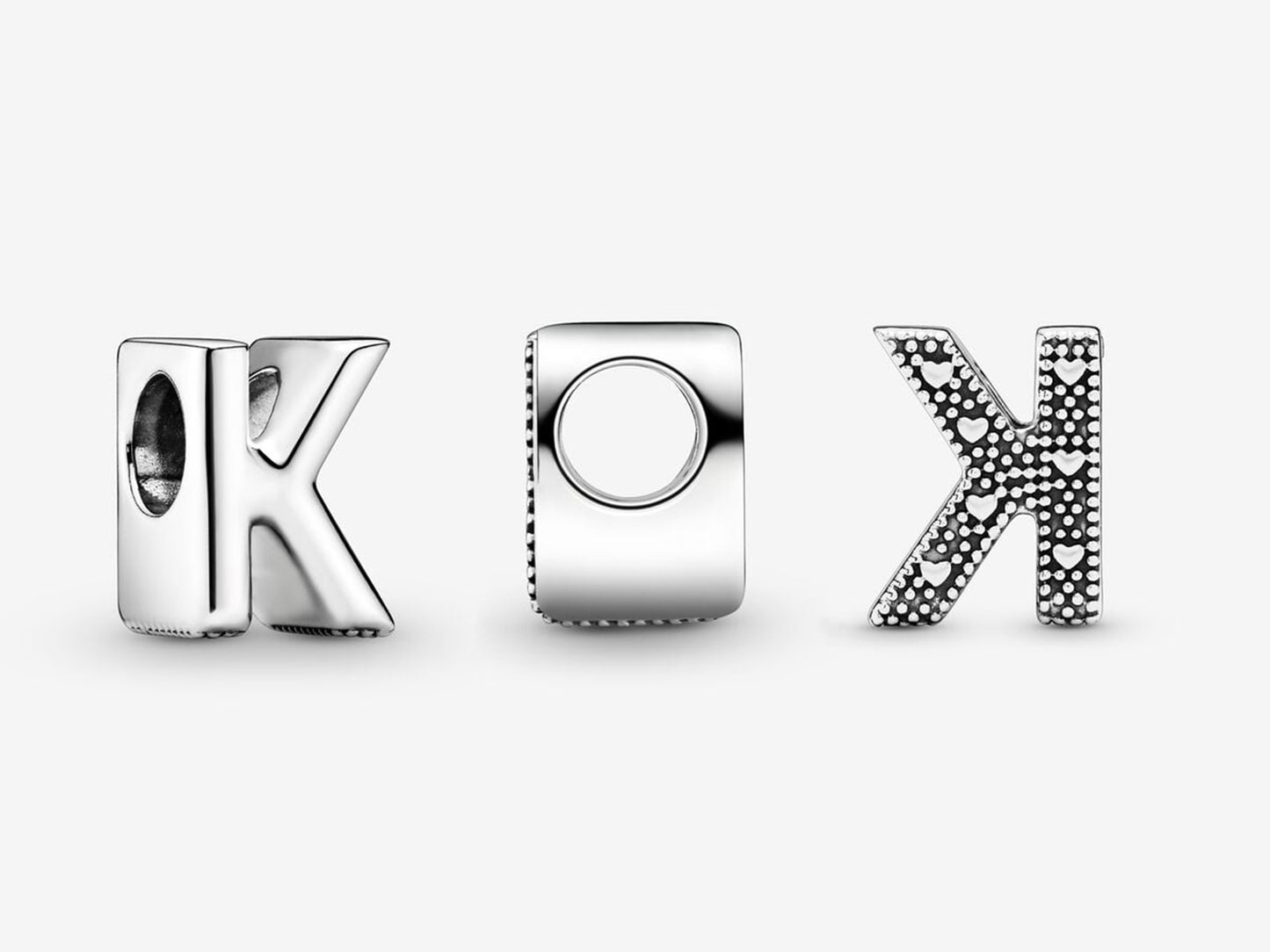 Letter K Alphabet Charm