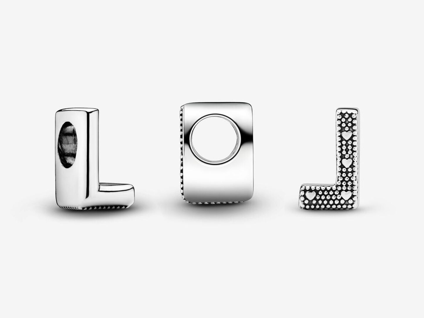 Letter L Alphabet Charm