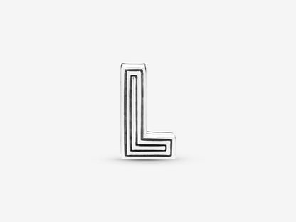 Letter L Clasp Charm