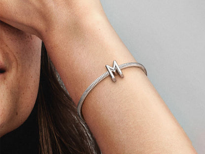 Letter M Alphabet Charm