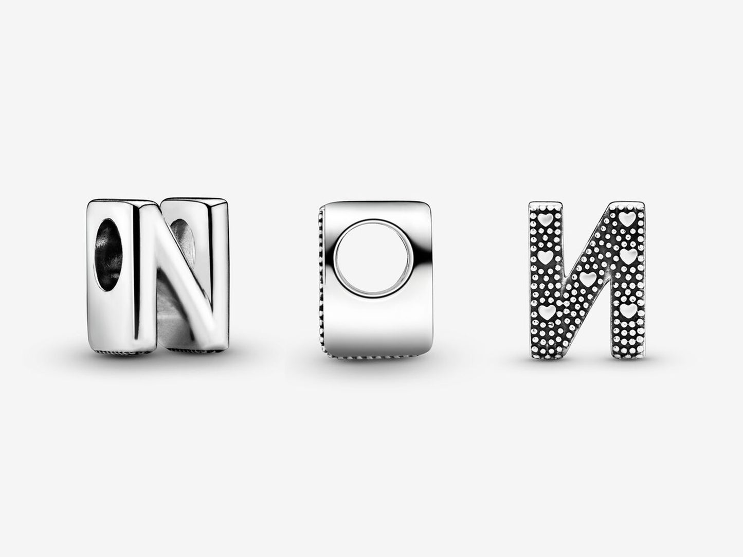 Letter N Alphabet Charm