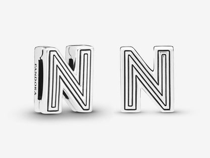 Letter N Clasp Charm