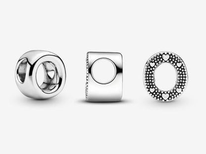 Letter O Alphabet Charm