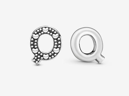 Letter Q Mini Charm