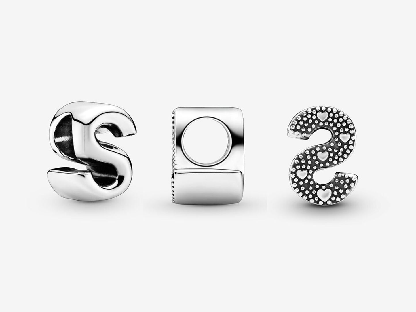 Letter S Alphabet Charm