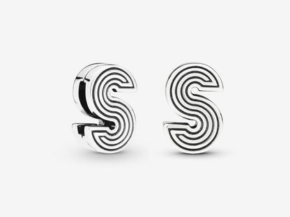Letter S Clasp Charm