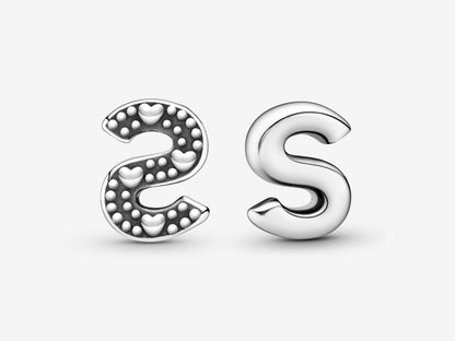 Letter S Mini Charm