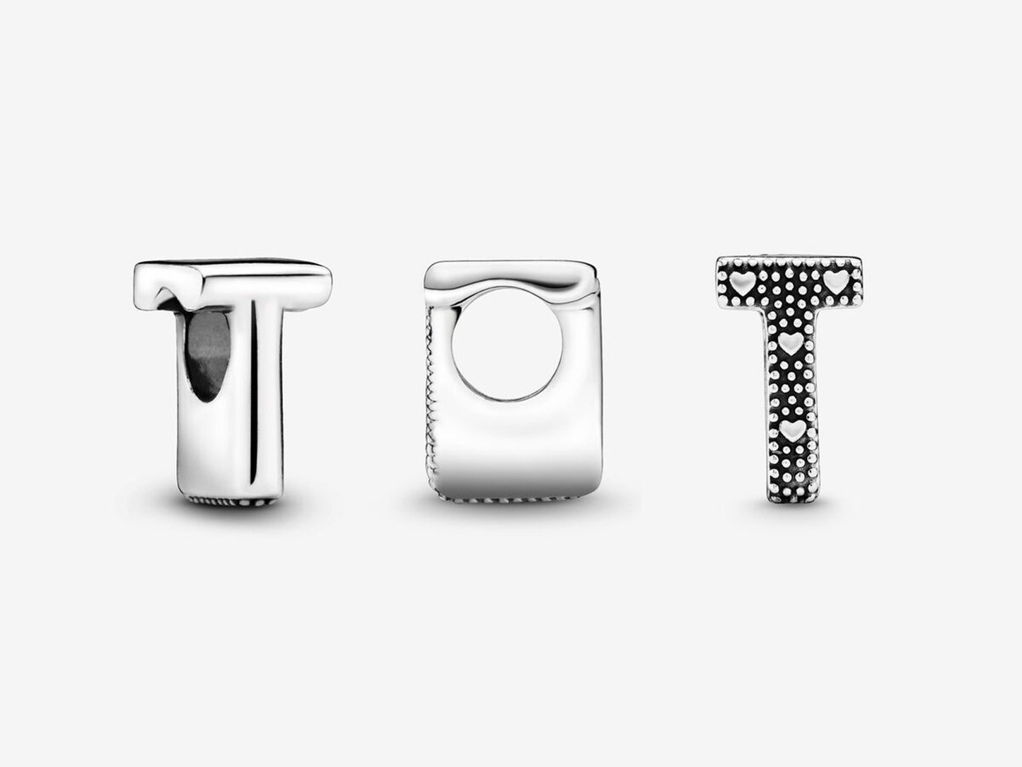 Letter T Alphabet Charm