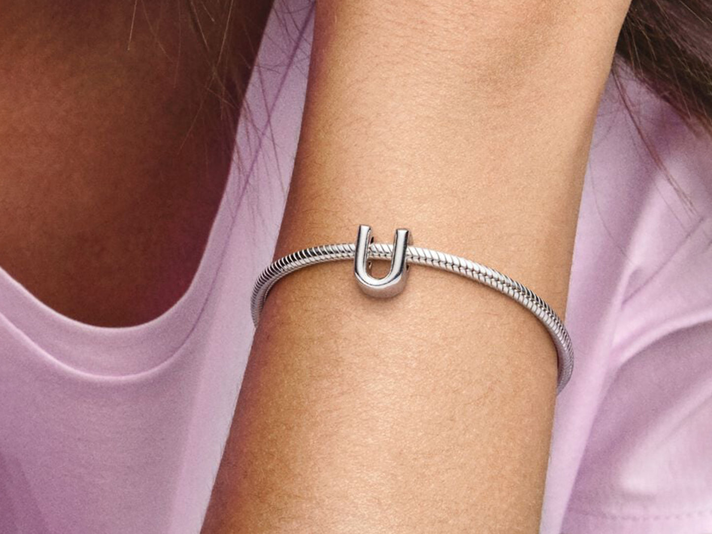 Letter U Alphabet Charm