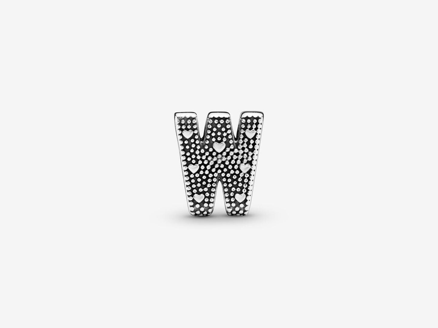 Letter W Alphabet Charm