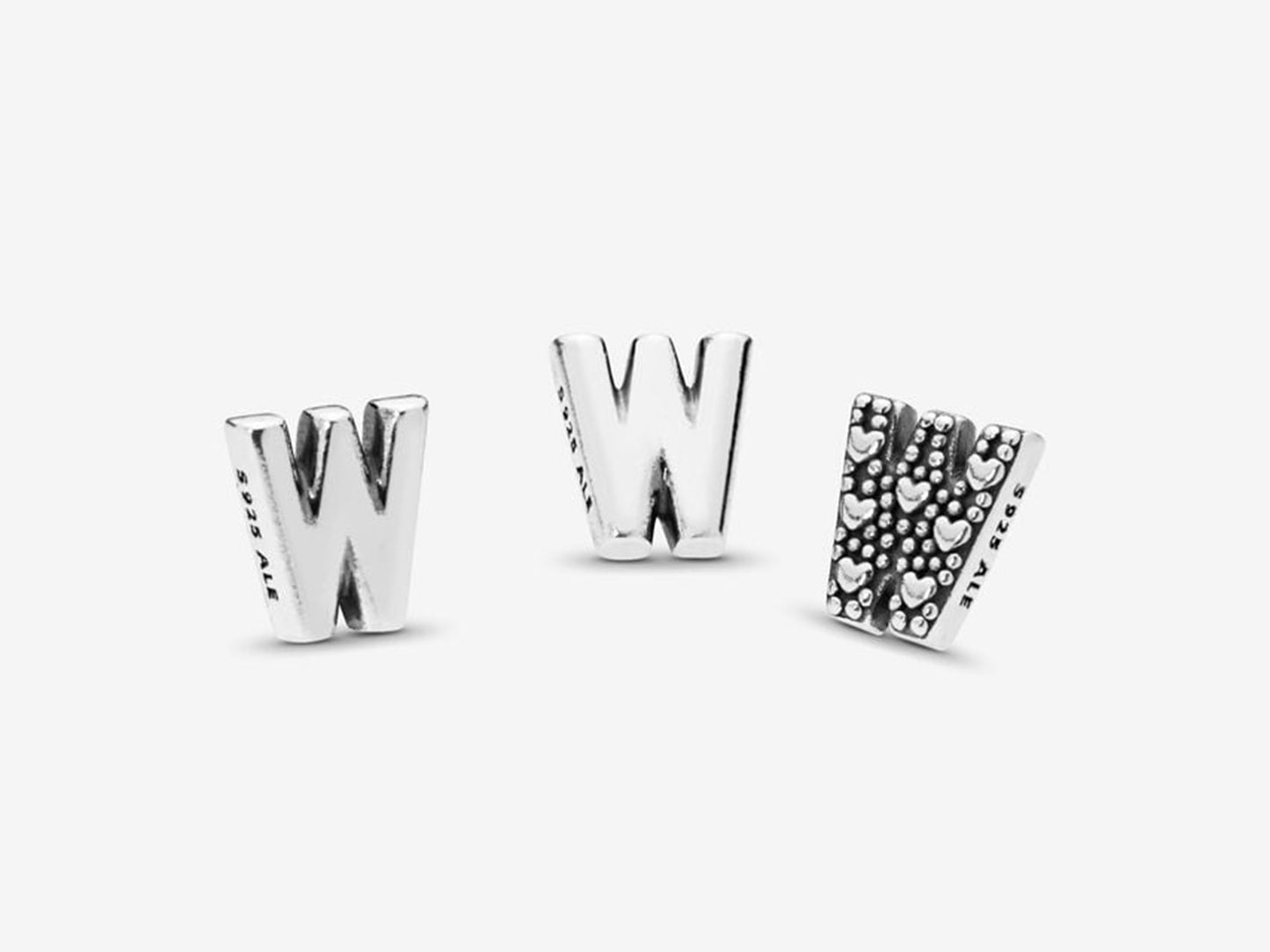 Letter W Mini Charm