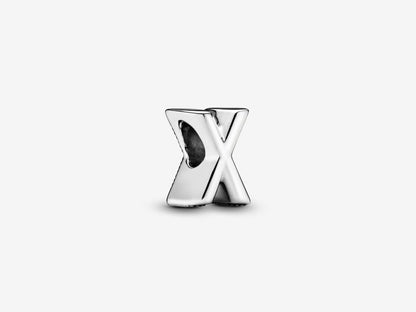 Letter X Alphabet Charm