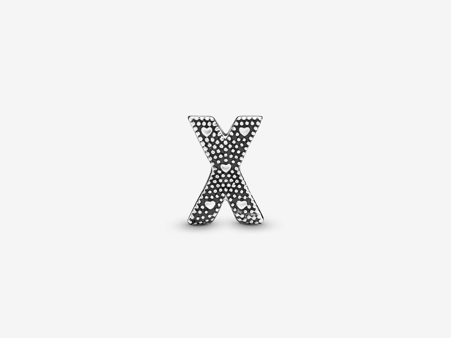 Letter X Alphabet Charm