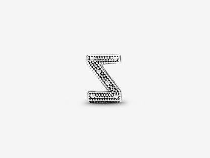 Letter Z Alphabet Charm