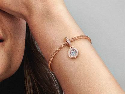 Light Blue Elegance Charm
