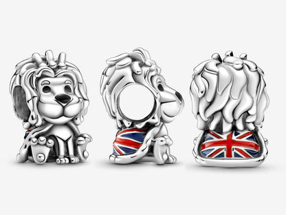 Lion Flag Charm