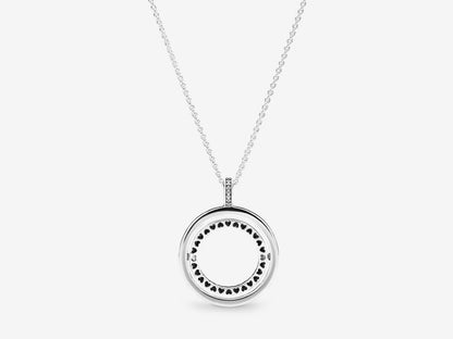 Rotating Medallion Necklace