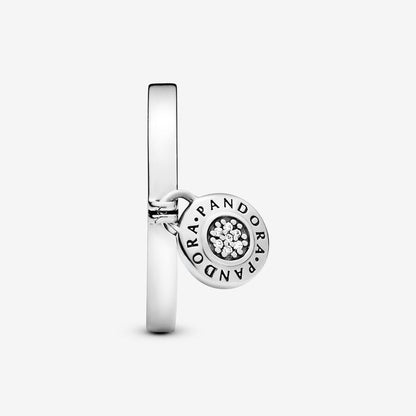 Logo Lock Dangle Ring