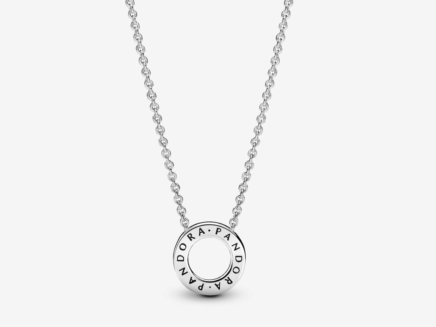 Pavé Circle Collier Necklace