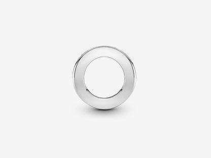 Logo Round Clip Charm