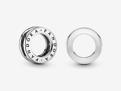 Logo Round Clip Charm