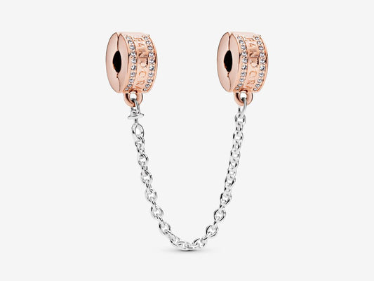 Logo Safety Chain Charm