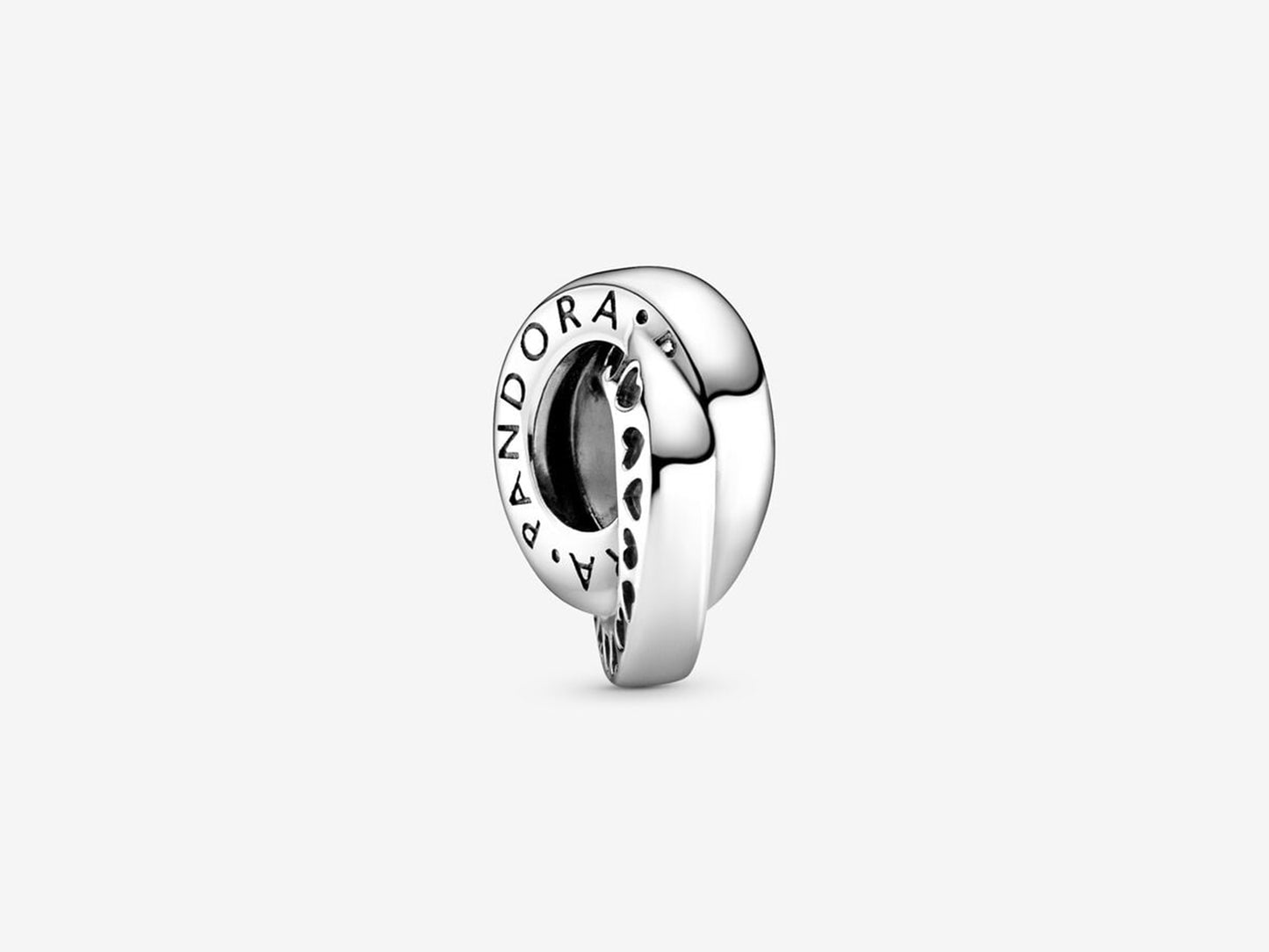 Logo & Heart Loops Charm