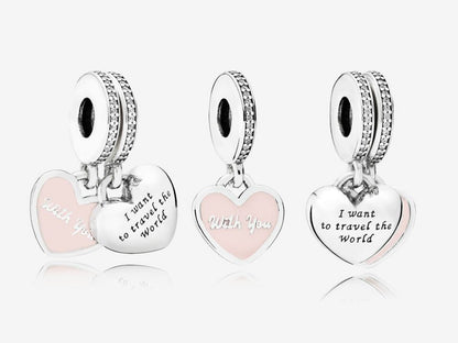 Love Journeys Together Charm