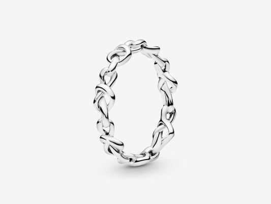 Knotted Hearts Ring