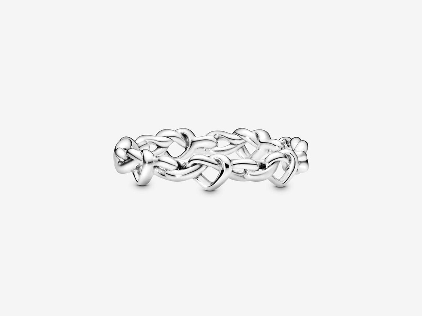 Knotted Hearts Ring
