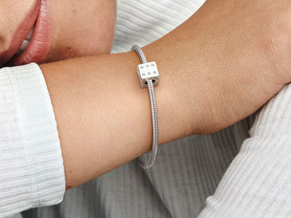 Sparkling Dice Charm