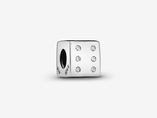Sparkling Dice Charm