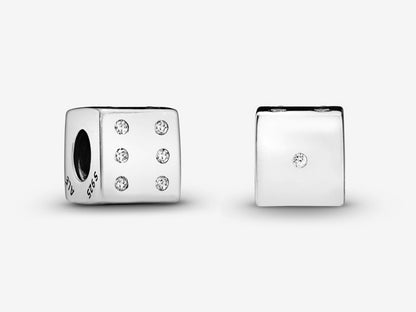 Sparkling Dice Charm