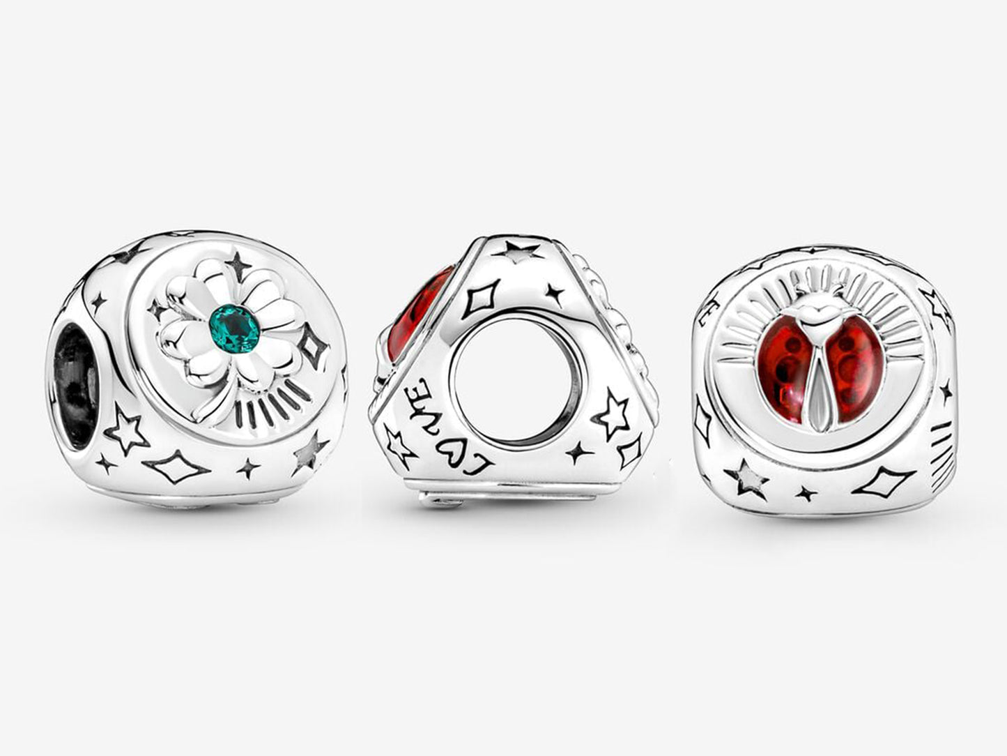 Lucky Trio Charm