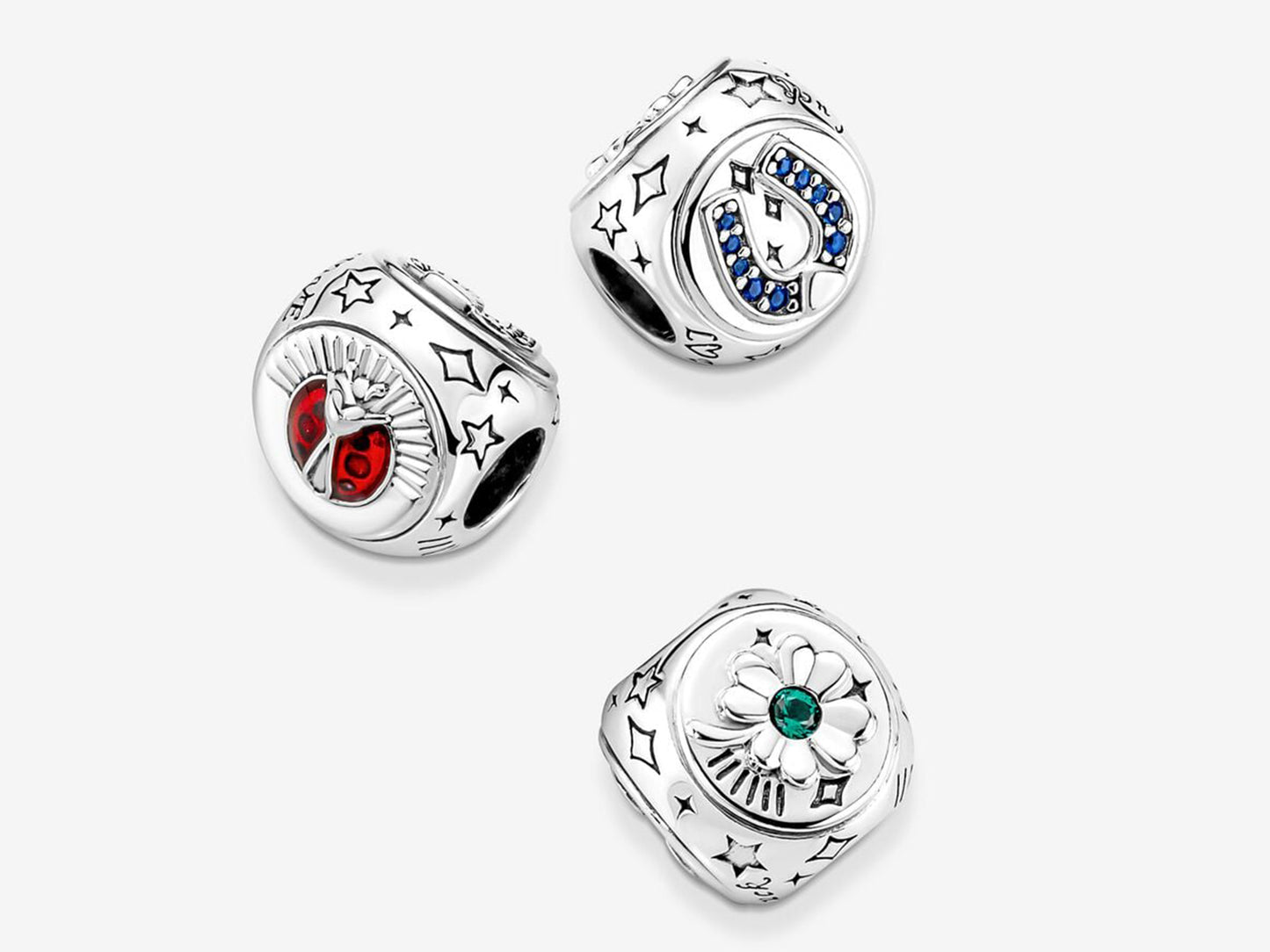 Lucky Trio Charm
