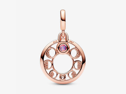 Lunar Phases Medallion Charm