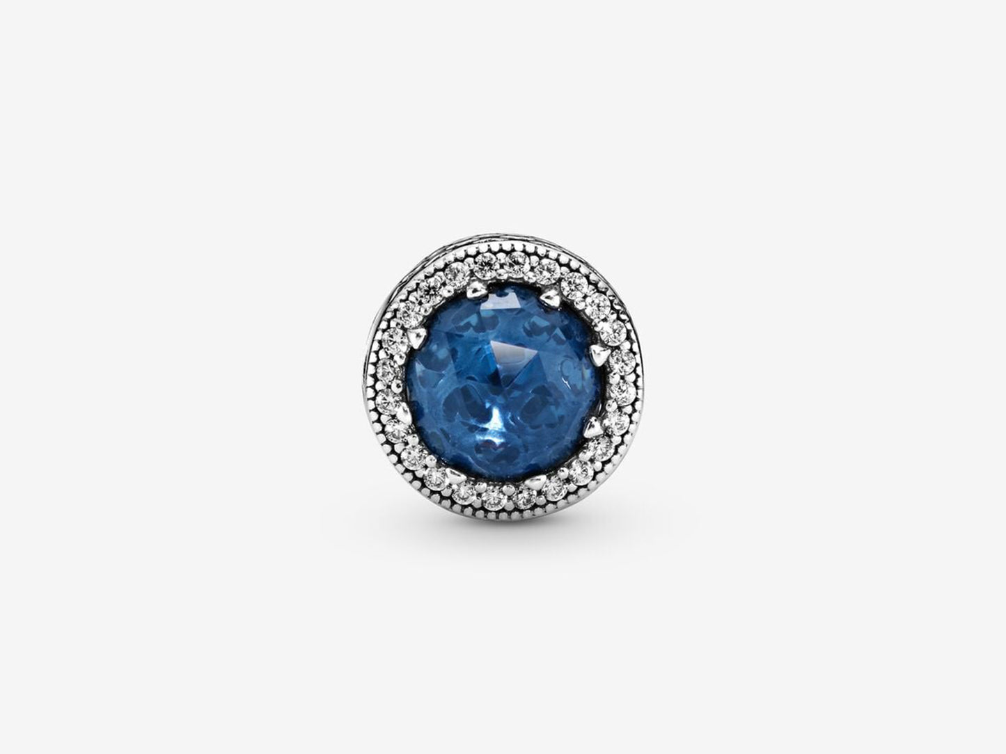 Sparkling Dark Blue Charm