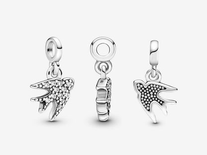 Sterling Silver Bird Charm