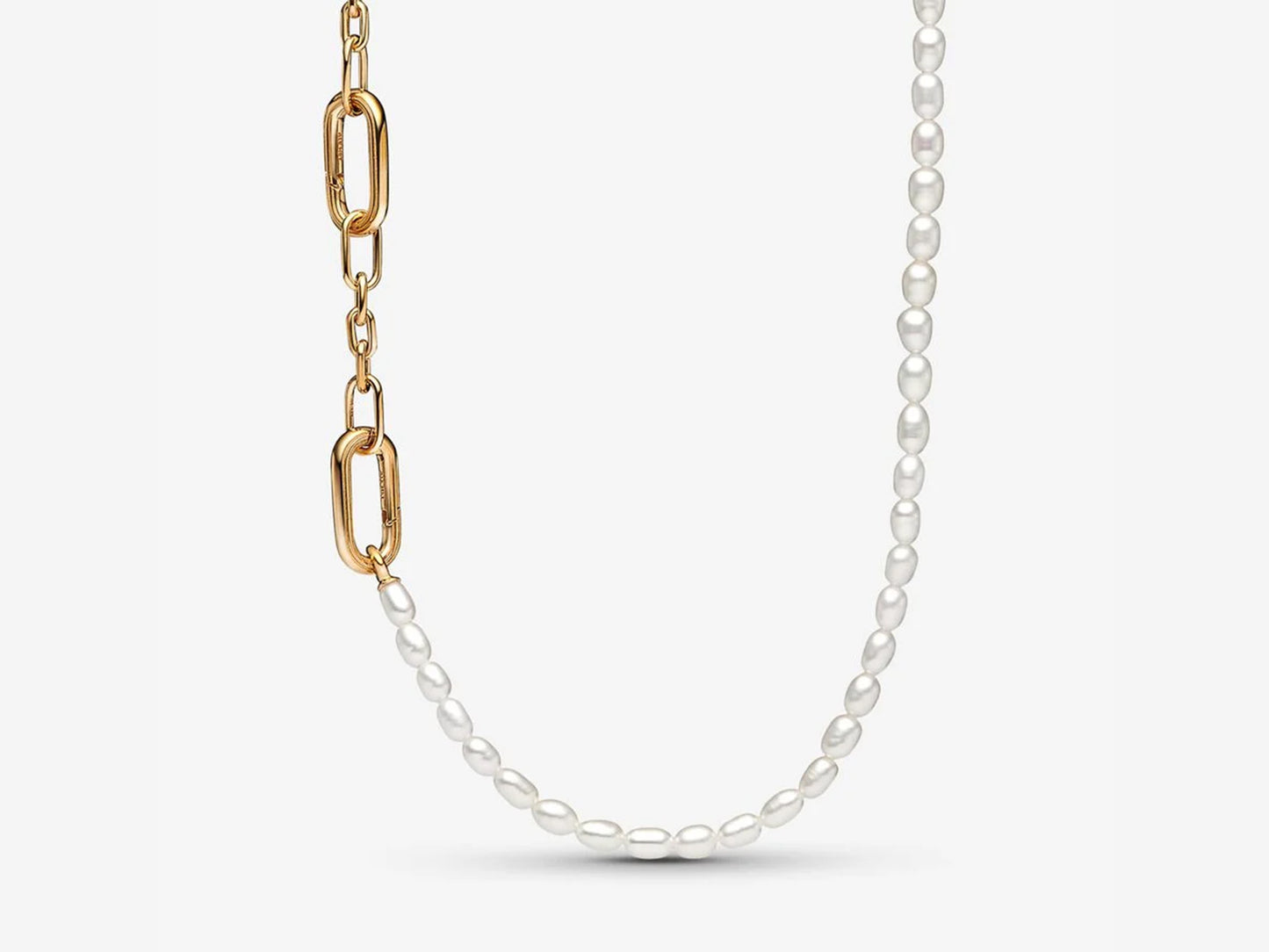 Slim Treated Freshwater Cultured Pearl Necklace