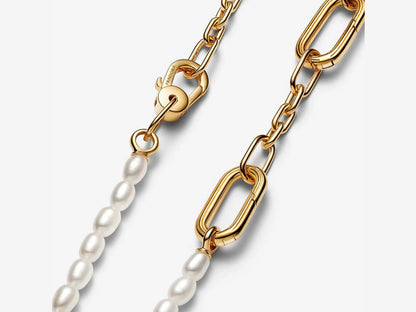 Slim Treated Freshwater Cultured Pearl Necklace