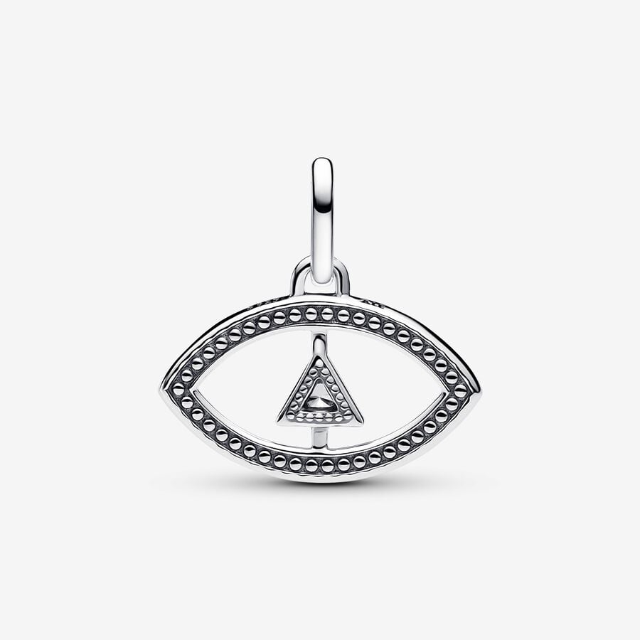 Sterling Silver Evil Eye Charm