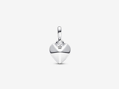 Faceted Heart Mini Dangle Charm