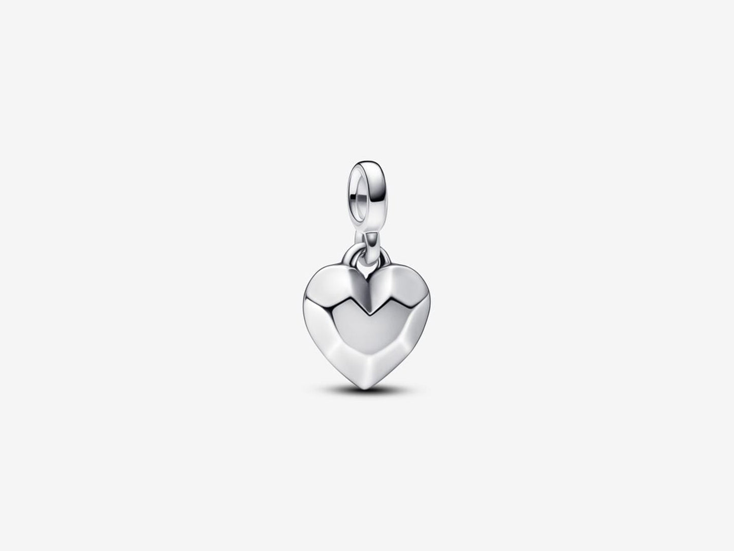 Faceted Heart Mini Dangle Charm