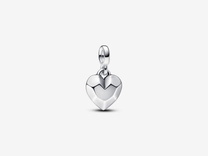 Faceted Heart Mini Dangle Charm