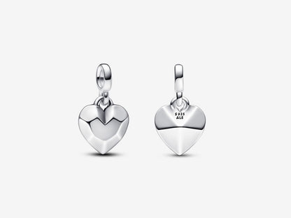 Faceted Heart Mini Dangle Charm